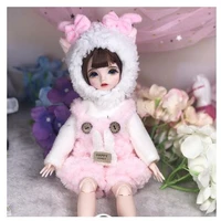 30cm bjd doll make up beauty girl toys 22 joints movable diy dolls with clothes 16 bjd handmade beauty toy gifts for girls best