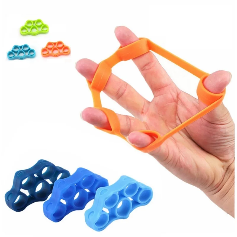 

Finger resistance bands rubber bands Training Stretch exercise elastic band Rubber String Chest Developer Fitness Equipment Hot