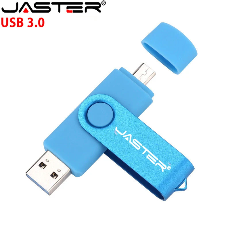 Флэш-накопитель JASTER USB 3 0 OTG для смартфона/планшета/ПК 8 ГБ 16 32 64 Гб 128