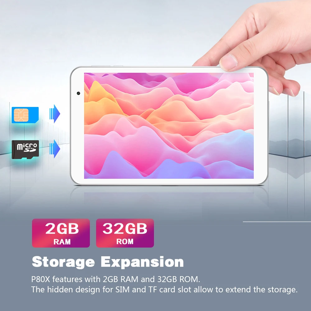 Белые планшеты Teclast P80X 4G планшет Android 9 0 нетбук фаблет Планшеты 8 дюймов 1280x800 SC9863A