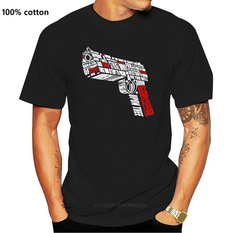 Футболка мужская с надписью Криминальное художественное оружие праведный