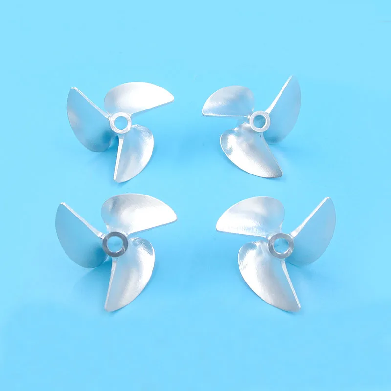 

1Pair Hole Dia 4.76mm Pitch 1.6 CNC 3-blade Propeller 42x4.76mm 45x4.76mm CW CCW High Speed Semi-immersed Paddle for RC Boat
