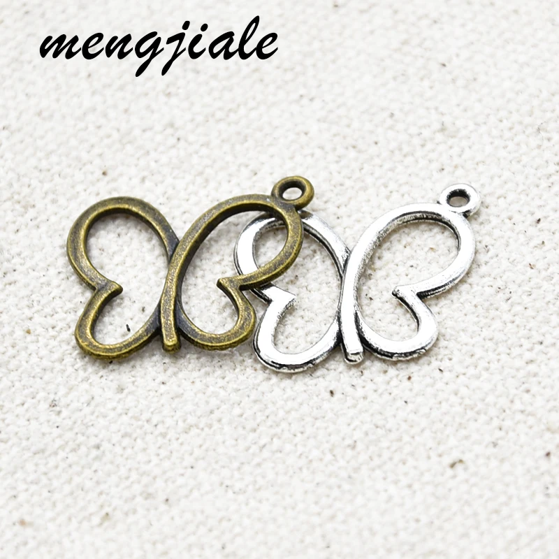 

36pcs Alloy charms Butterfly charms Pendants Fit Necklace & Pendant DIY Making