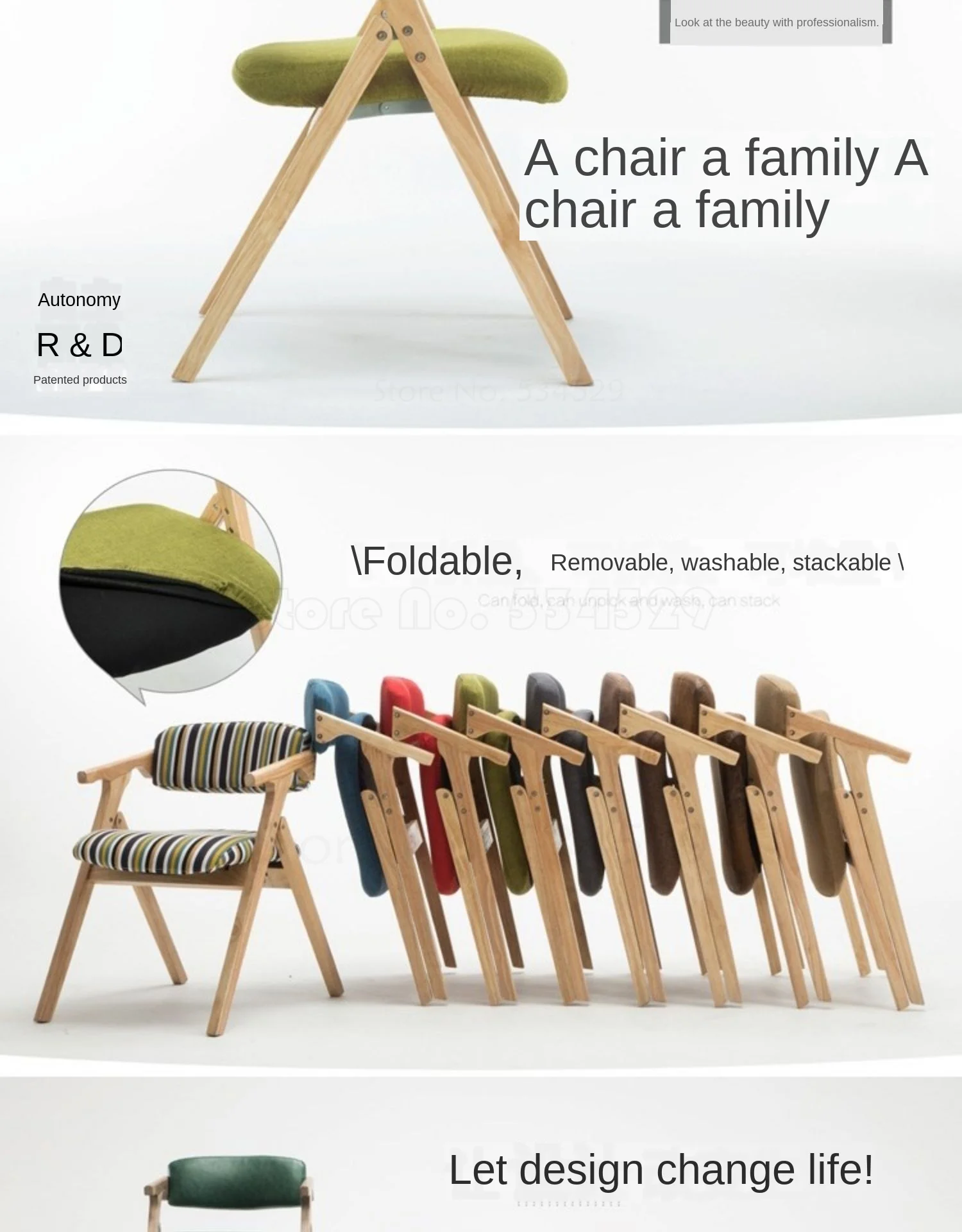 Обеденный стул скандинавский деревянный обеденный современный минималистичный