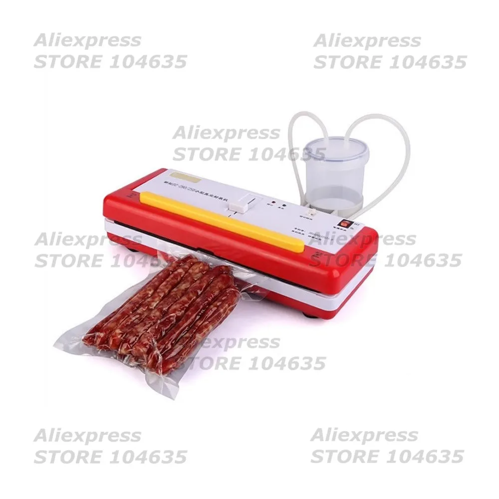 Free Shipping 220V / 110V SINBO household Vacuum Sealer Sealing Machine Dry Wet Environment AVailable Packing | Бытовая техника