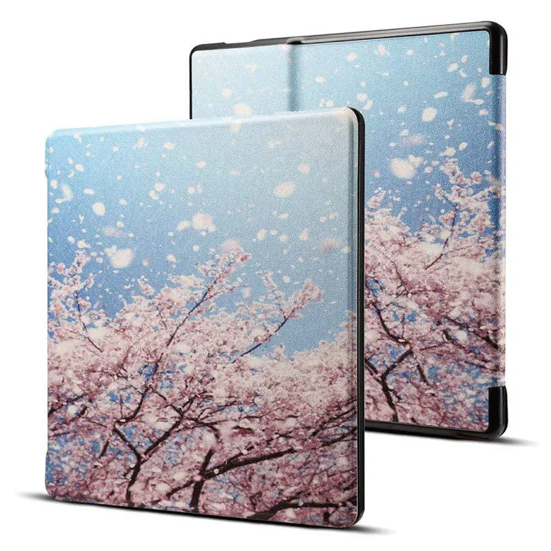 Cherry blossoms Автоматический чехол для сна/пробуждения для " Kindle Oasis 2/3( и релиз) читалка для Amazon Kindle Oasis 3 Магнитный чехол - Цвет: Cherry blossoms