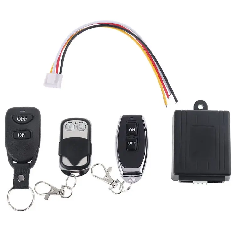 DC12V Одноместный переключатель 2CH реле беспроводной пульт дистанционного