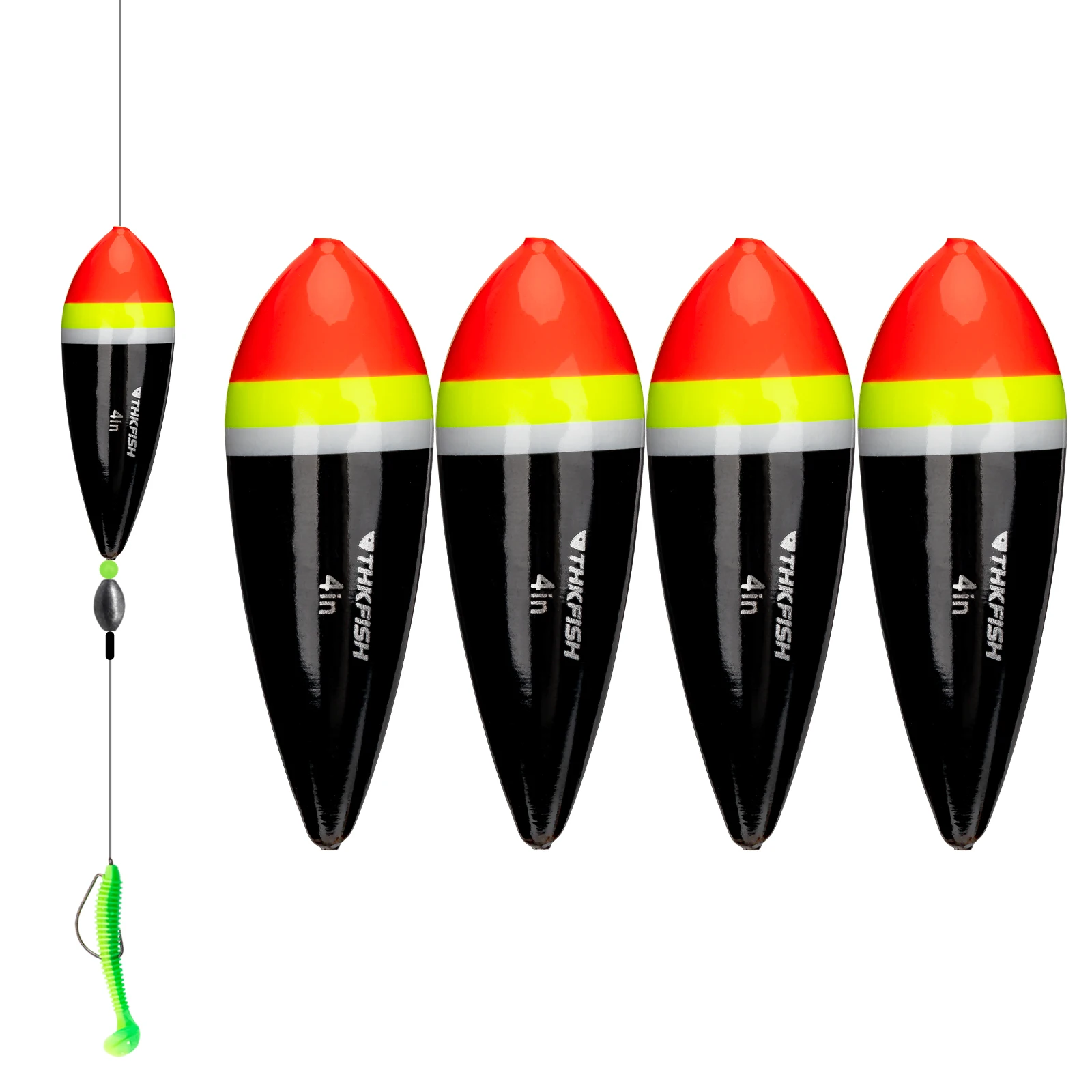 

1 piece Fishing Float Bobber 10g 30g 50g Balsa Wood Buoy For Fishing Tackle Accessories