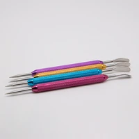 double headed coffee latte needle stainless steel aluminum alloy drawing needle fancy coffee pull flower carving stick