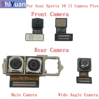 back rear front camera flex cable for sony xperia 10 ii main big small camera module repair parts