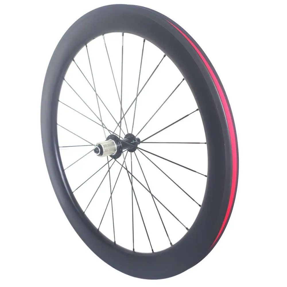 Углеродные колеса для дорожного велосипеда клинчерная 38 мм 50 60 80 90 только Задняя