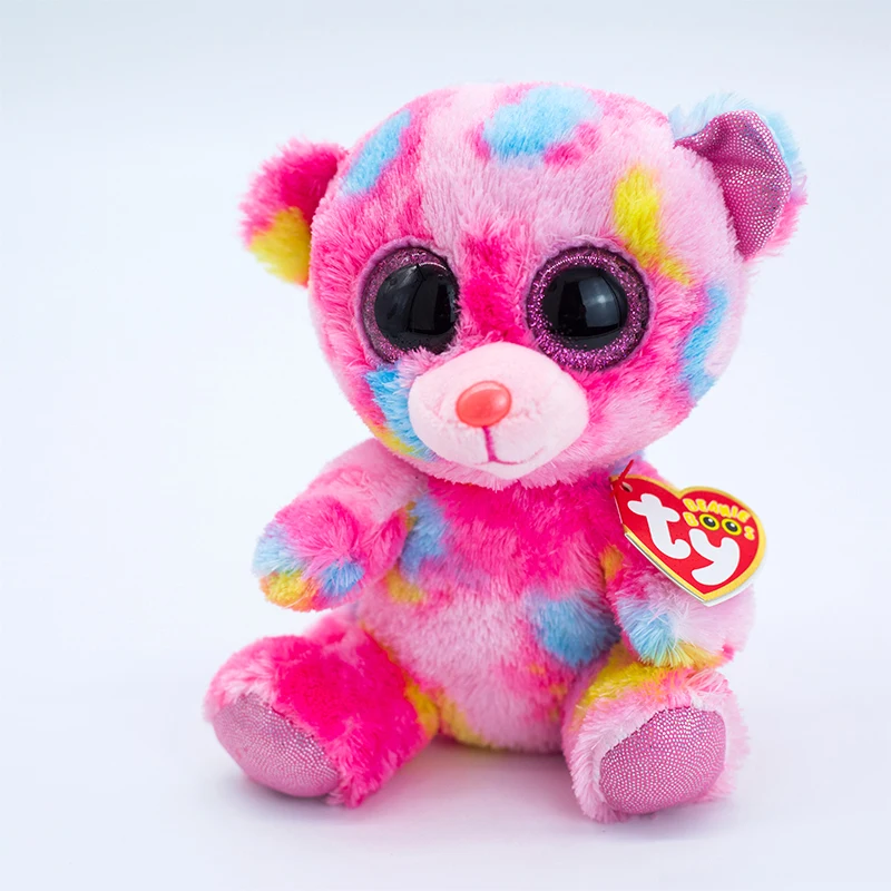 Ty Beanie Boos большие глаза Плюшевые Животные Куклы панда Единорог сова Мягкие