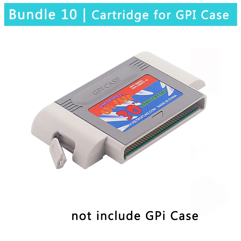 Bundle 10 Retroflag GPi чехол Игровой Набор для Raspberry Pi Zero W 1,3 опционально 32 Гб 64 Гб sd-карта медные радиаторы для RPI Zero - Цвет: Bundle 10