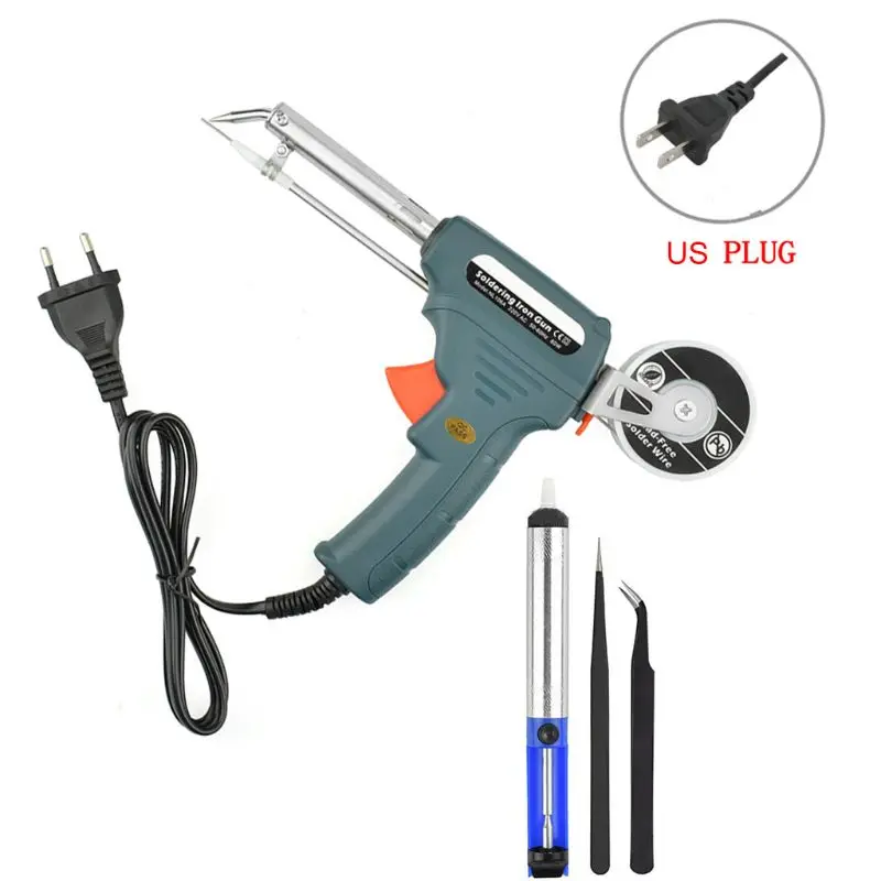

110V/220V 60W US/EU Plug Hand-held Internal Heating Soldering Iron Welder Tool