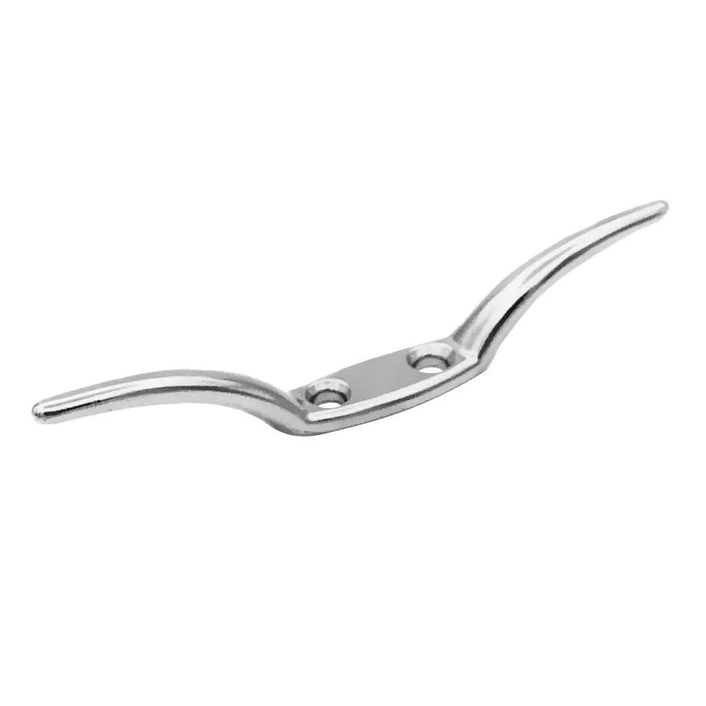 

Boat Marine Stainless Steel 6" Dock Deck Line Rope Cleat Mooring Accessories