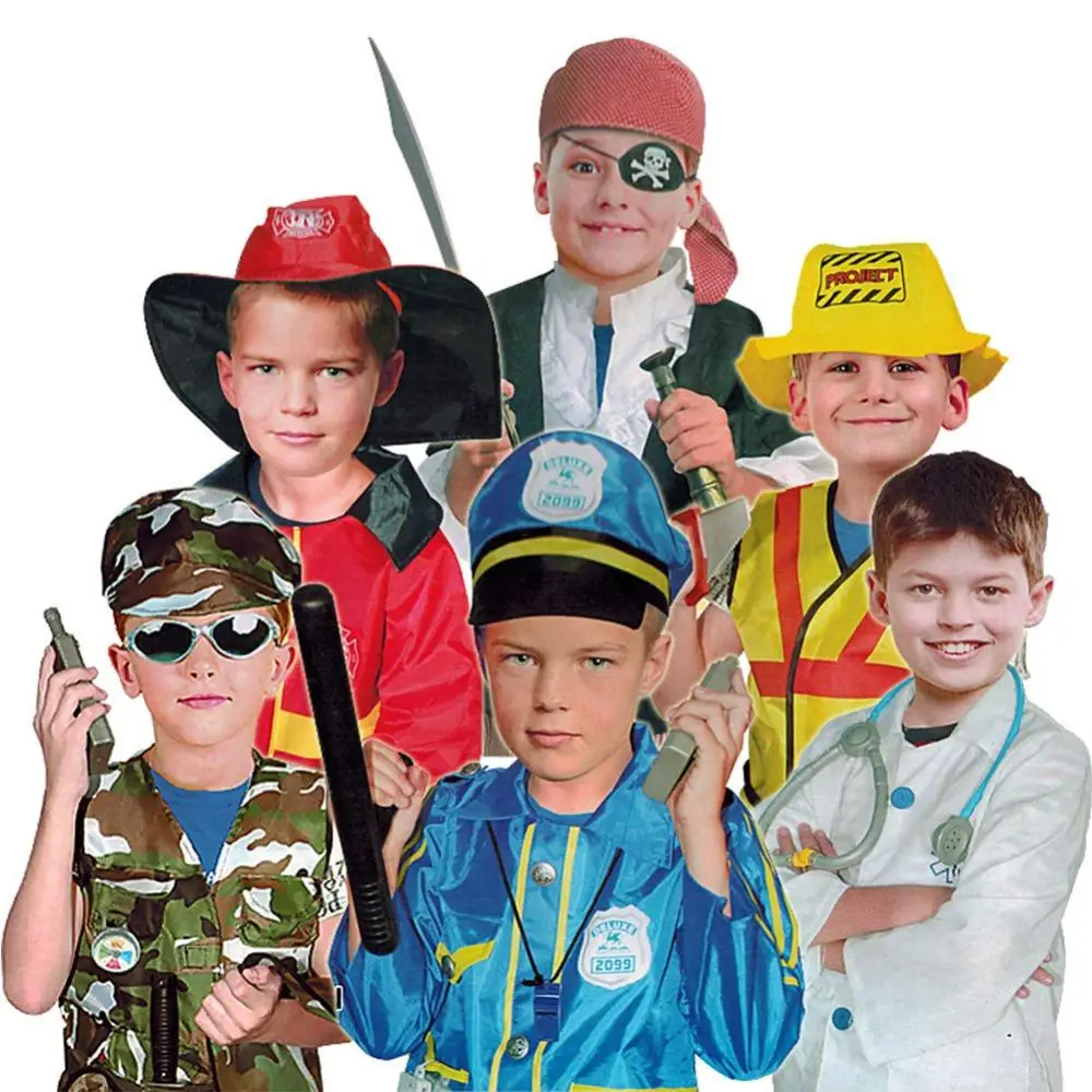 

Детский костюм для ролевых игр на Хэллоуин, аксессуары, пиратское платье, Ролевой костюм пиратского Карибского моря