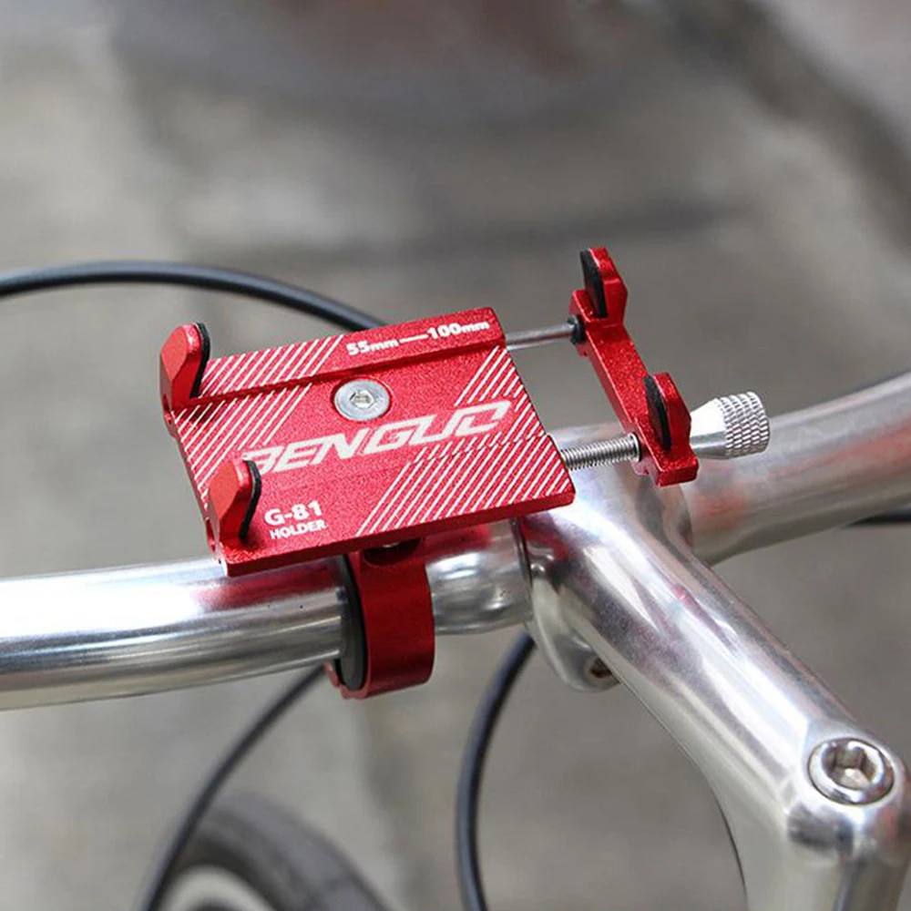 Алюминий велосипедный вынос руля мобильный телефон держатель MTB фиксатор для