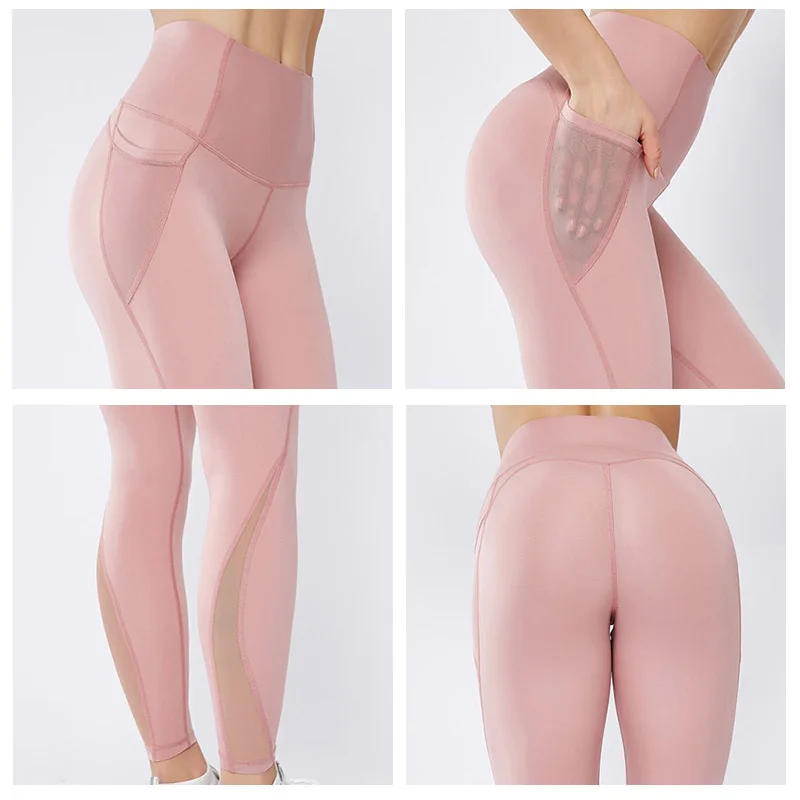 

Acefancy Pocket Yoga Pants Gym Leggings Sports Women High Waist Yoga Leggings Fitness T1901 Sport Clothing Pants Yoga Leggings