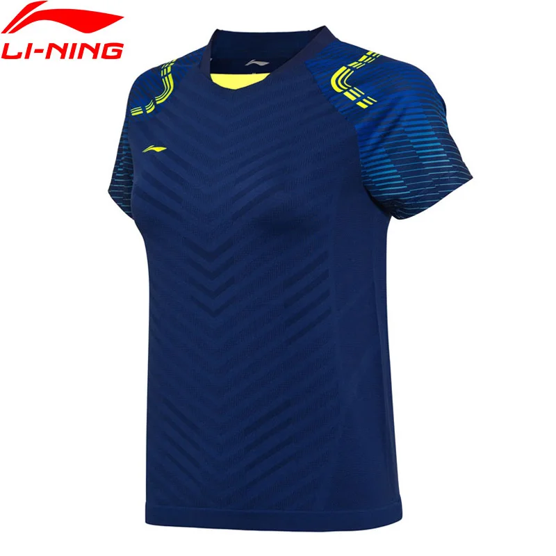 Женская футболка для бадминтона Li Ning соревнования по национальной сборной на