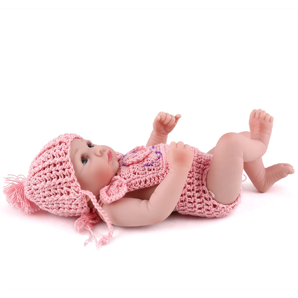 NPKDOLL Куклы реборн Игрушки девочка 10 дюймов подарок силиконовый Полный винил
