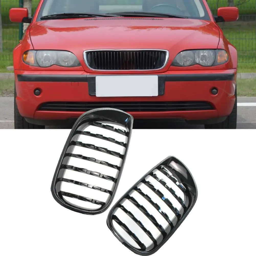 

Решетки для переднего бампера BMW 3 серии E46 4, 51132158542, 51132158543, 2 шт.