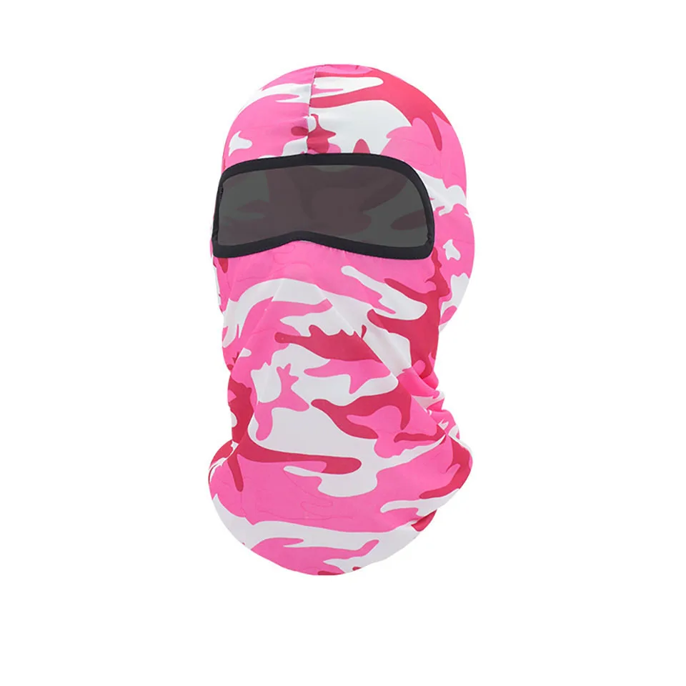 

Printed Cycling Headwear Breathable Camouflage Balaclava Non-pilling Quick-Dry BTurban Hiking Headgear Cycling Equips