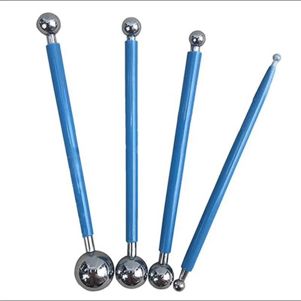 

10 Pcs Dotting DIY Tools Kit Stainless Steel Ball Styluses for Mandala Rock Painting JAN88