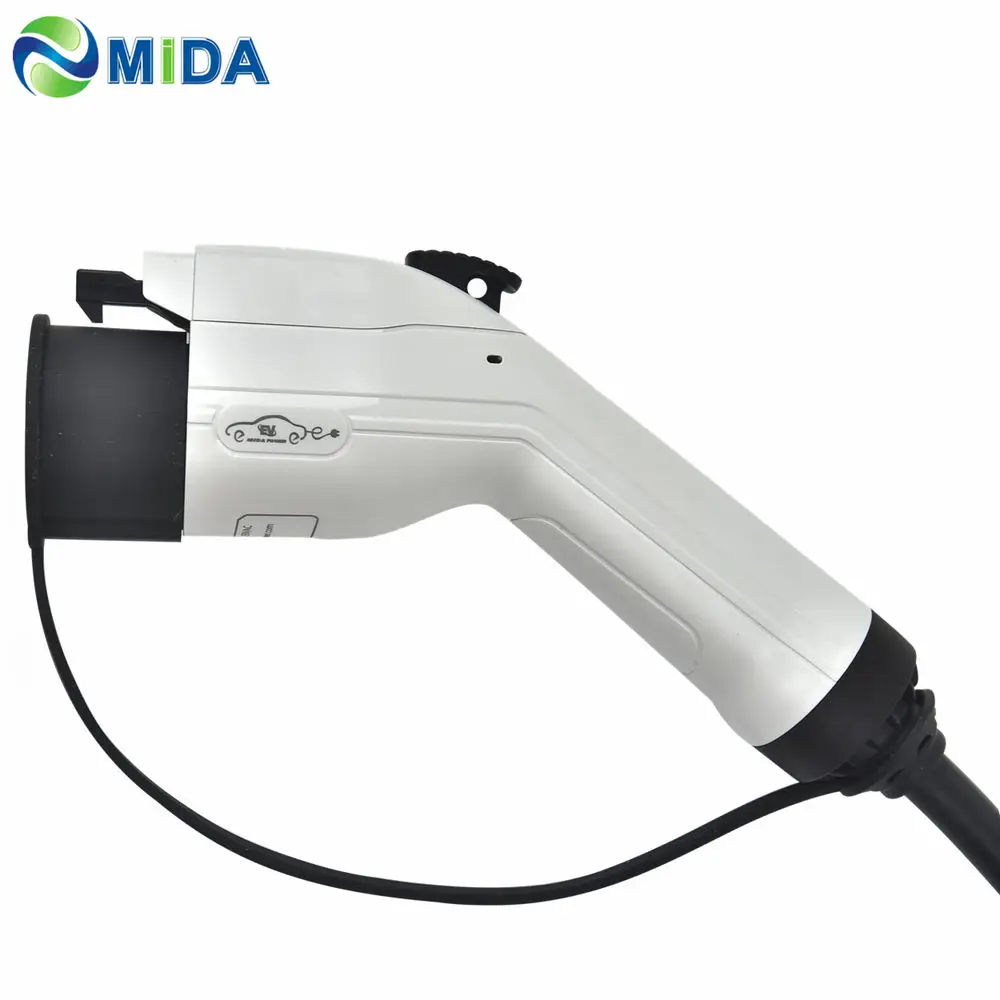 

16A 32A J1772 Plug Type 1 to Type 2 EV Charger Cable EV Adapter Cable