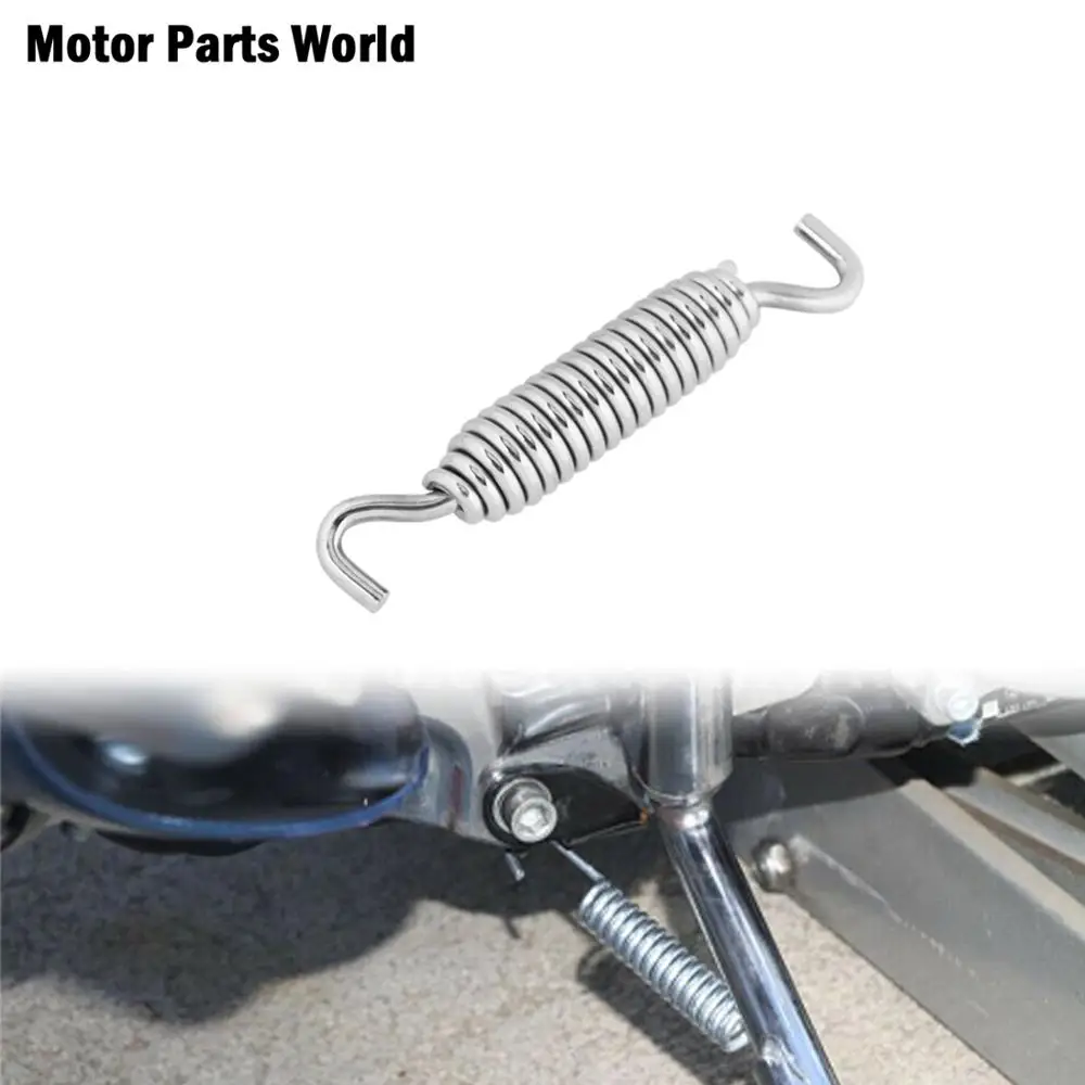 

Motorcycle Universal Stand Kickstand Spring Chrome Fits For Harley Softail 2007-2017 Touring Electra Glide Road Glide 2007-2019