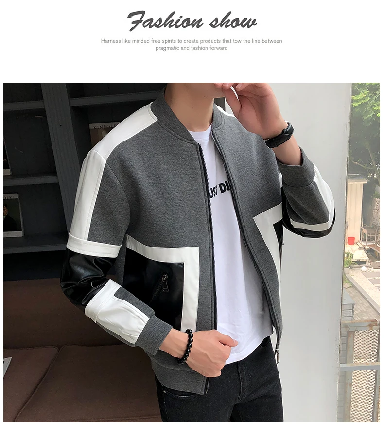 Мужская кожаная куртка Jaqueta De Couro Masculina, мужские кожаные куртки, мотоциклетные кожаные куртки для мужчин