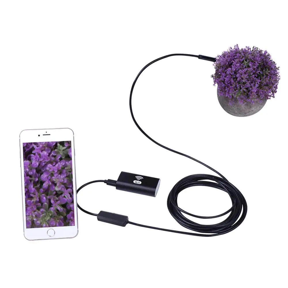 Pripaso WIFI эндоскоп камера HD 720P водонепроницаемый осмотр беспроводной мини кабель USB