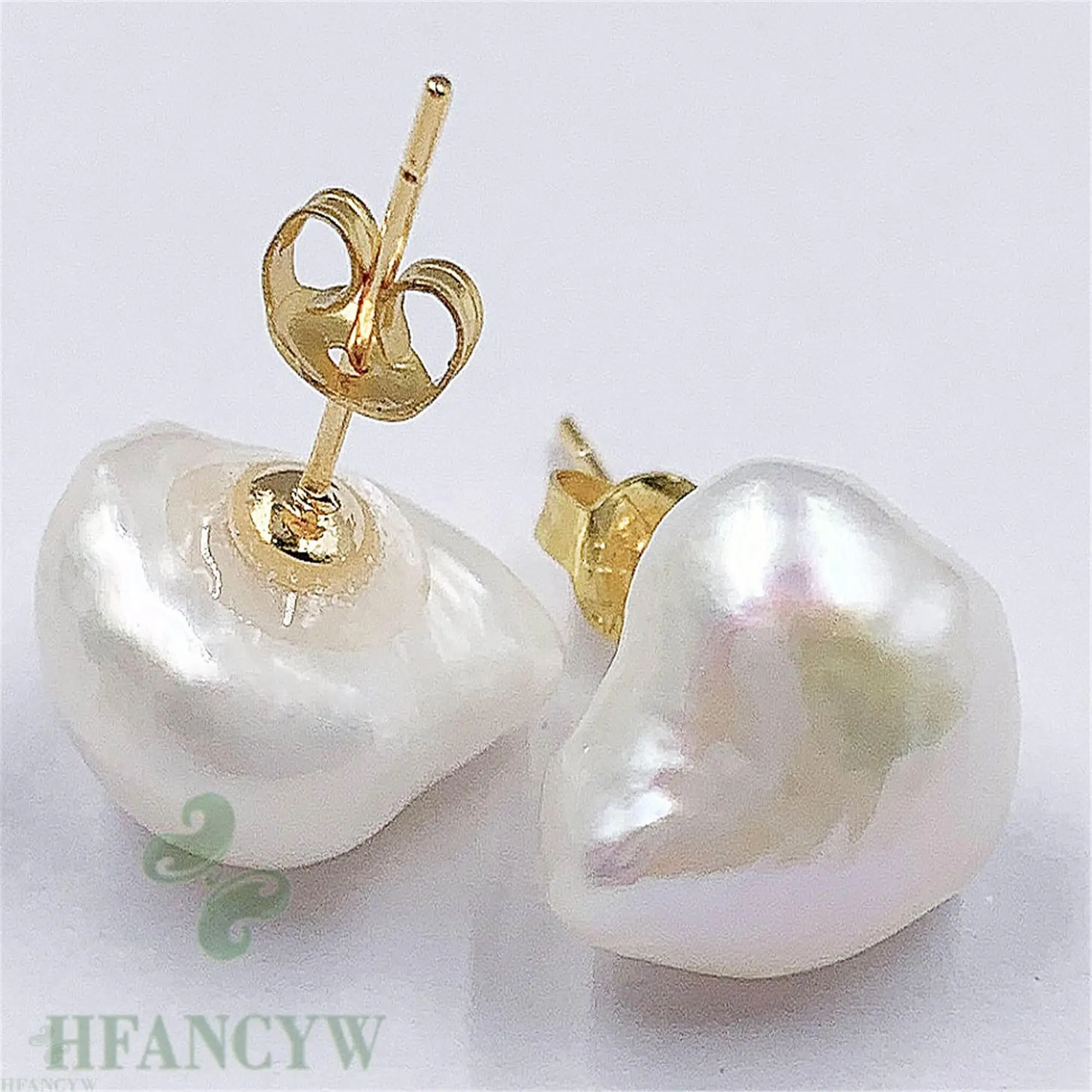 Белые жемчужные серьги в стиле барокко роскошные вечерние гвоздики подарок