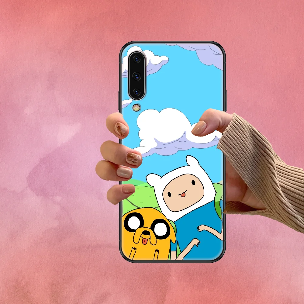 

adventure cartoon time Phone case For Samsung Galaxy A 3 5 7 8 10 20 21 30 40 50 51 70 71 E S 2016 2018 4G black soft cover