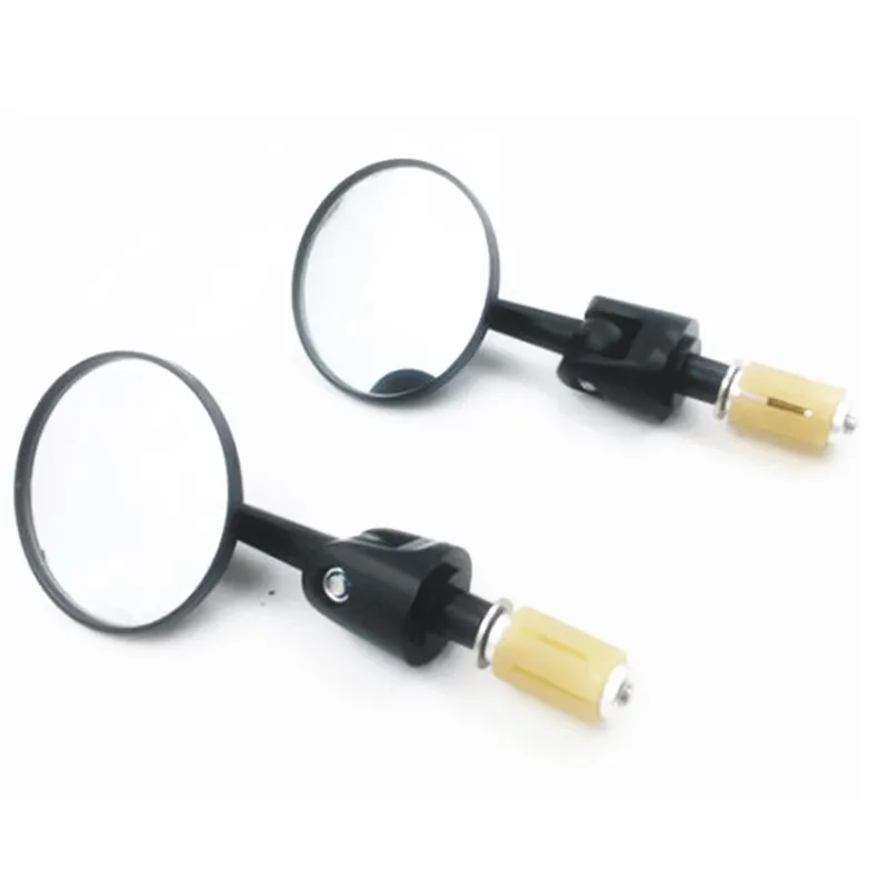 Пара мотоциклов с ЧПУ 7/8 дюйма черные боковые зеркала заднего вида для Harley Honda