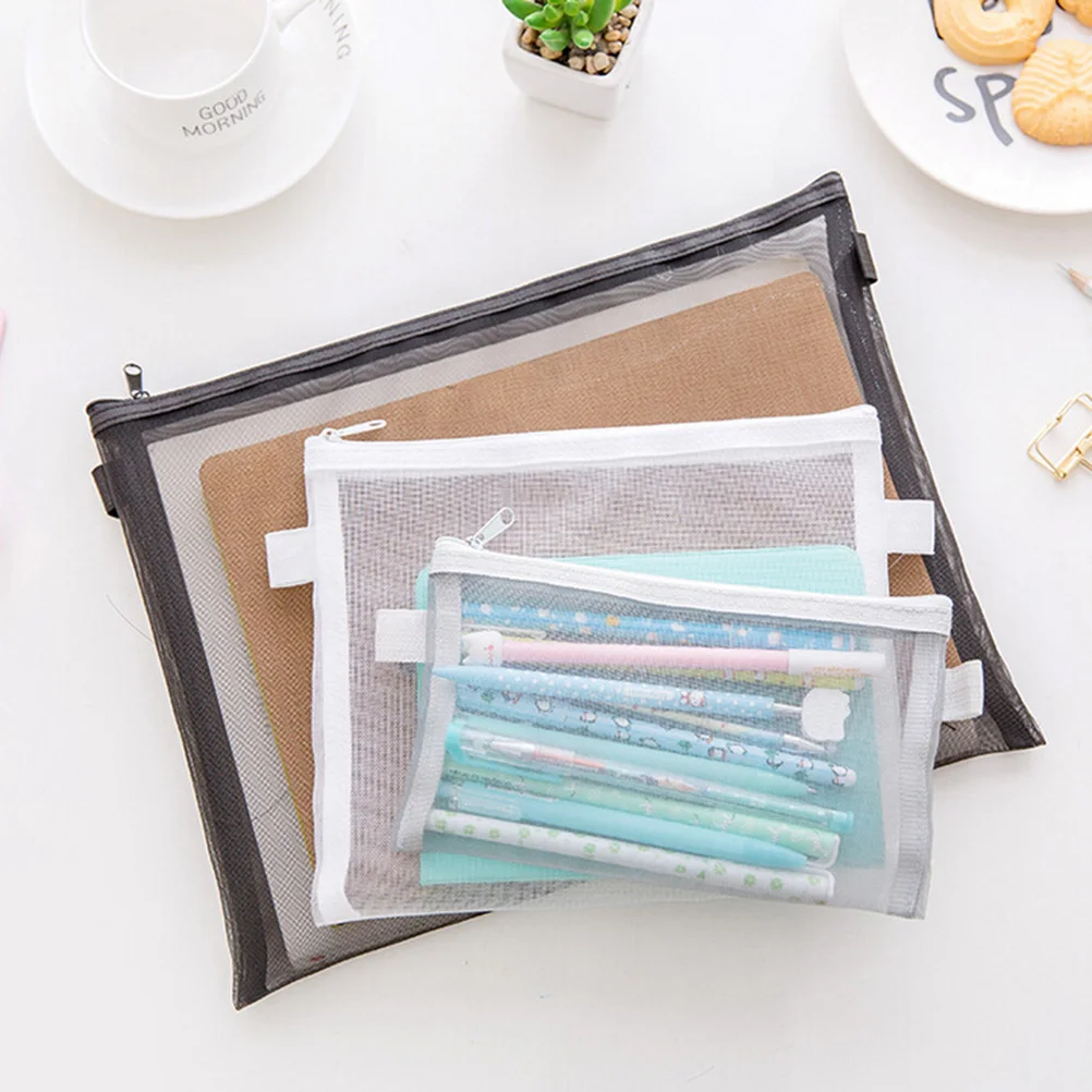 1 шт. прозрачный чехол пенал на молнии школьные принадлежности|Пеналы| |