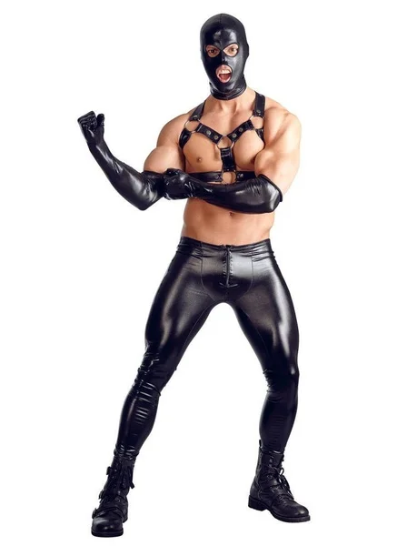 Zogaa 2019 сексуальные мужские блестящие брюки из искусственной кожи Высокие