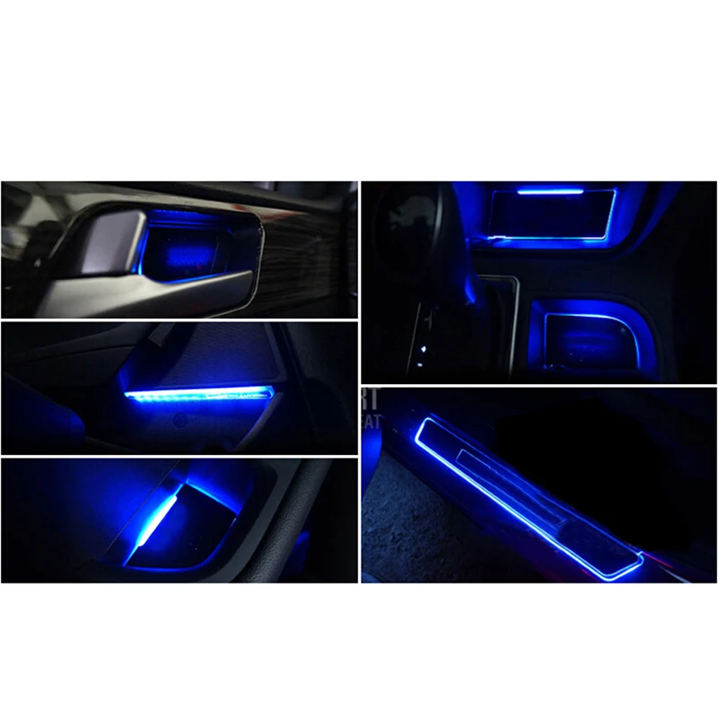 Lsrtw2017 светодиодный интерьер автомобиля атмосфера светильник окружающей среды