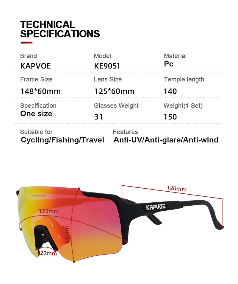 

2021 new brand Cycling Glasses Sports Cycling Sunglasses UV400 Mountain Riding bike Glasses Polarized Gafas ciclismo 4 Lens
