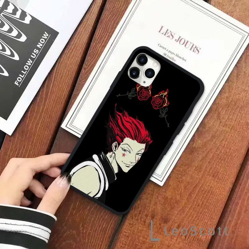 

Hunter x Hunters amine Phone Case for iPhone 11 12 pro XS MAX 8 7 6 6S Plus X 5S SE 2020 XR Soft silicone Cover Funda Shell