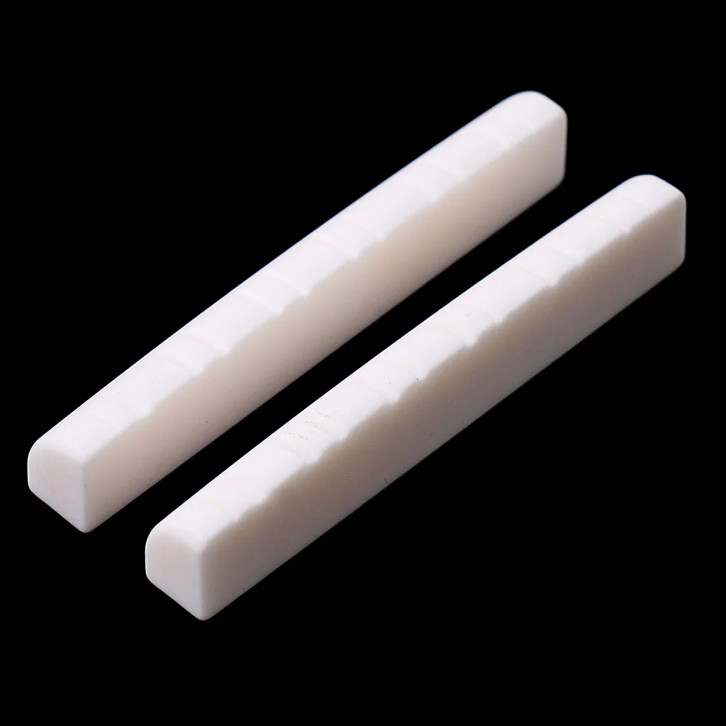 Пакет из 2 белых гитарная струна гайка для детей возрастом от 12 Строка