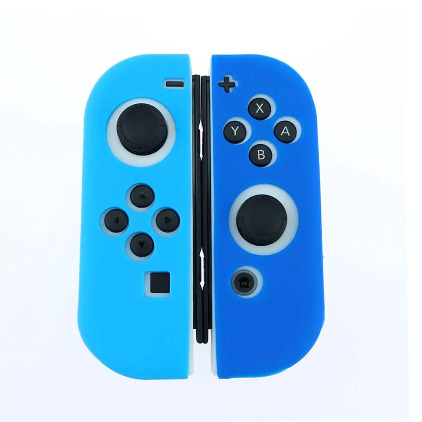 ChengHaoRan силиконовый резиновый чехол для nintendo Switch контроллер Противоскользящий мягкий чехол для переключателя NX NS Joy-Con Grip