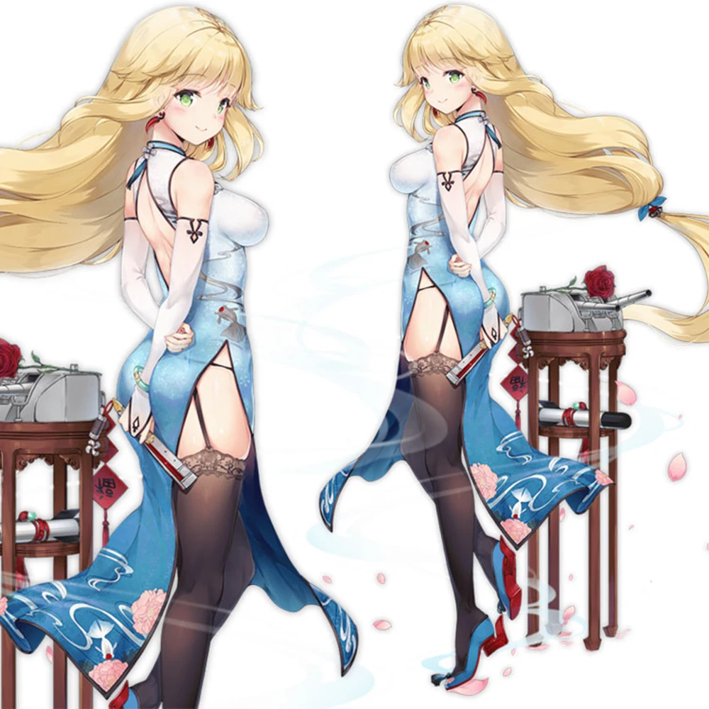 

Костюм для косплея Azur Lane Game Aurora, сексуальное Ципао