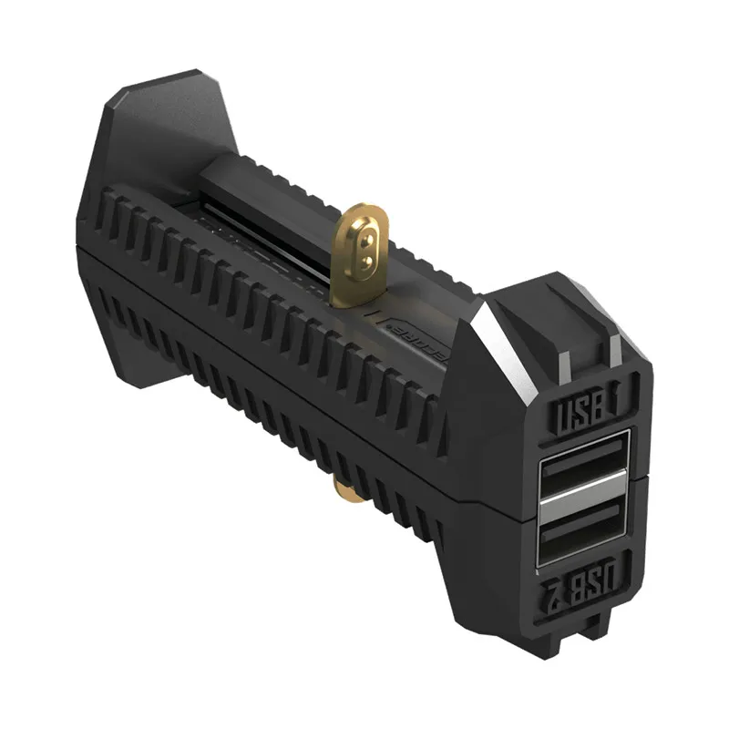 Зарядное устройство NITECORE F2 гибкий внешний аккумулятор совместим с li-ion/IMR: 26650 18650