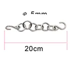 Цепь с крючком для ремонта автомобиля, регулируемый крючок длиной 20 см для удаления вмятин на кузове