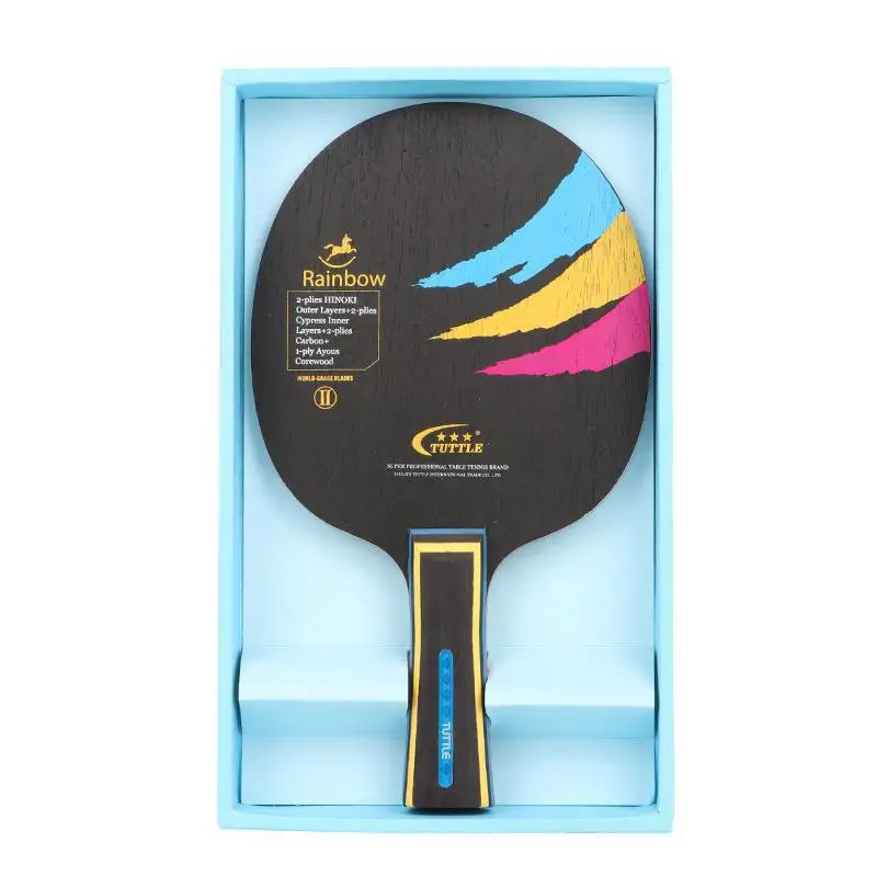 

TUTTLE rainbow table tennis racket soleplate ping pong soleplate long and short handle
