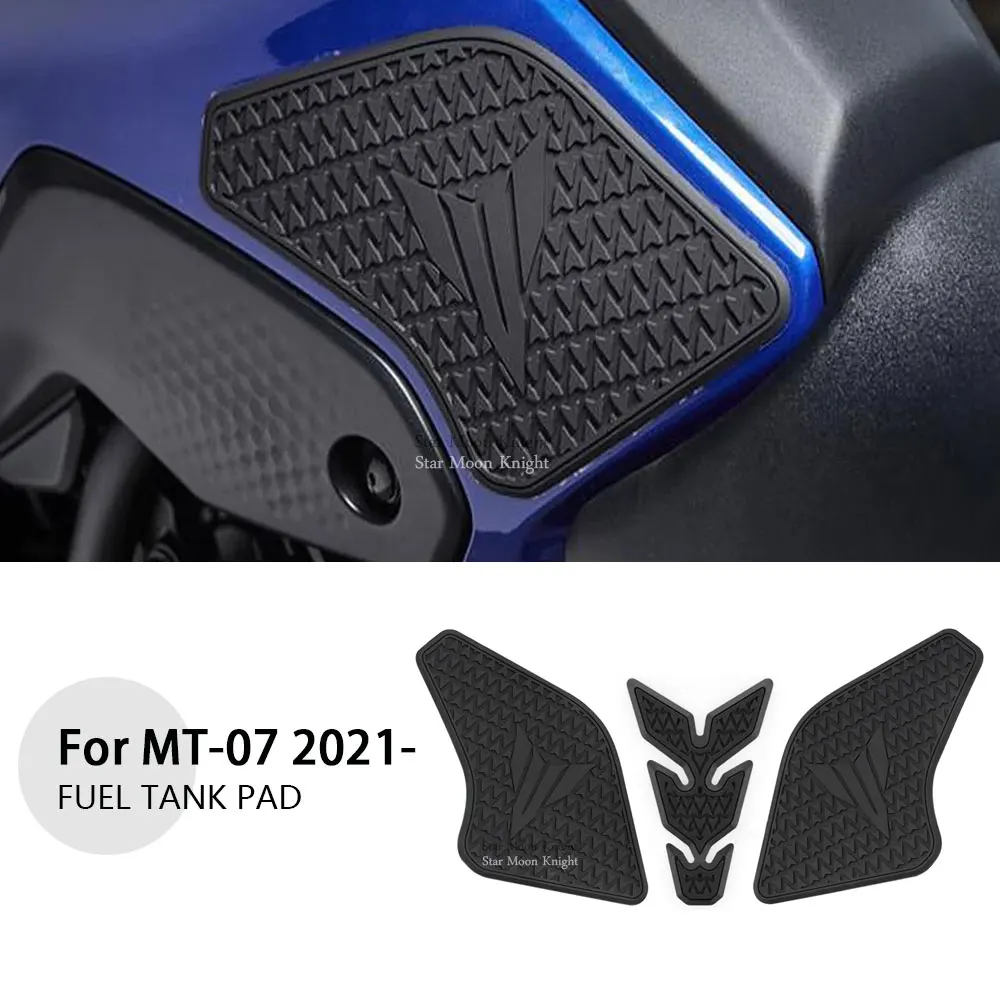 Боковые прокладки для Топливного Бака Yamaha mt 07 mt07 MT-07 2021-MT07 защитные наклейки