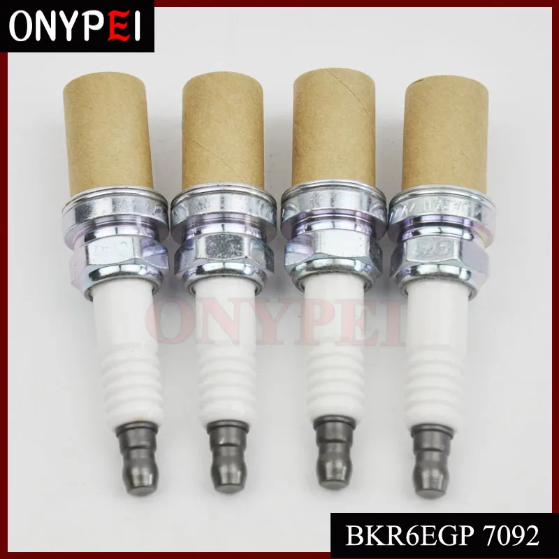4 шт. Иридиевые свечи зажигания bkr6ед 7092 для Suzuki Mitsubishi Toyota Jeep BMW Subaru|plug|plug spark |