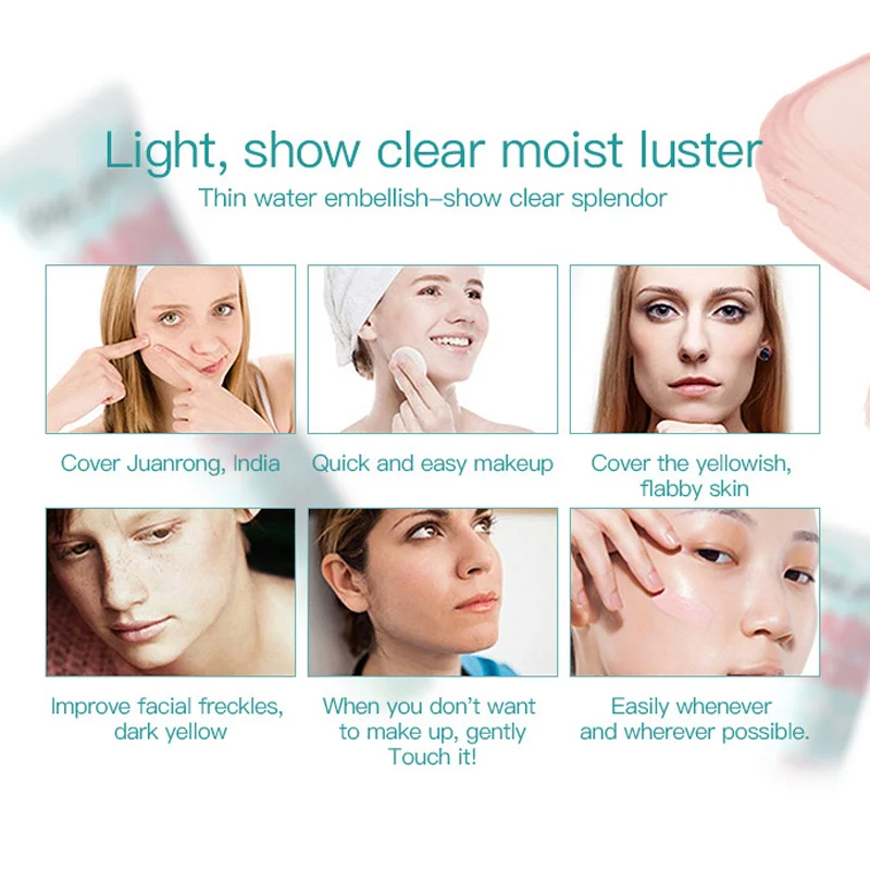 

Face Primer Cream Whitening Moisturizing Concealer for Facial Base Makeup Cosmetics CIN6 899