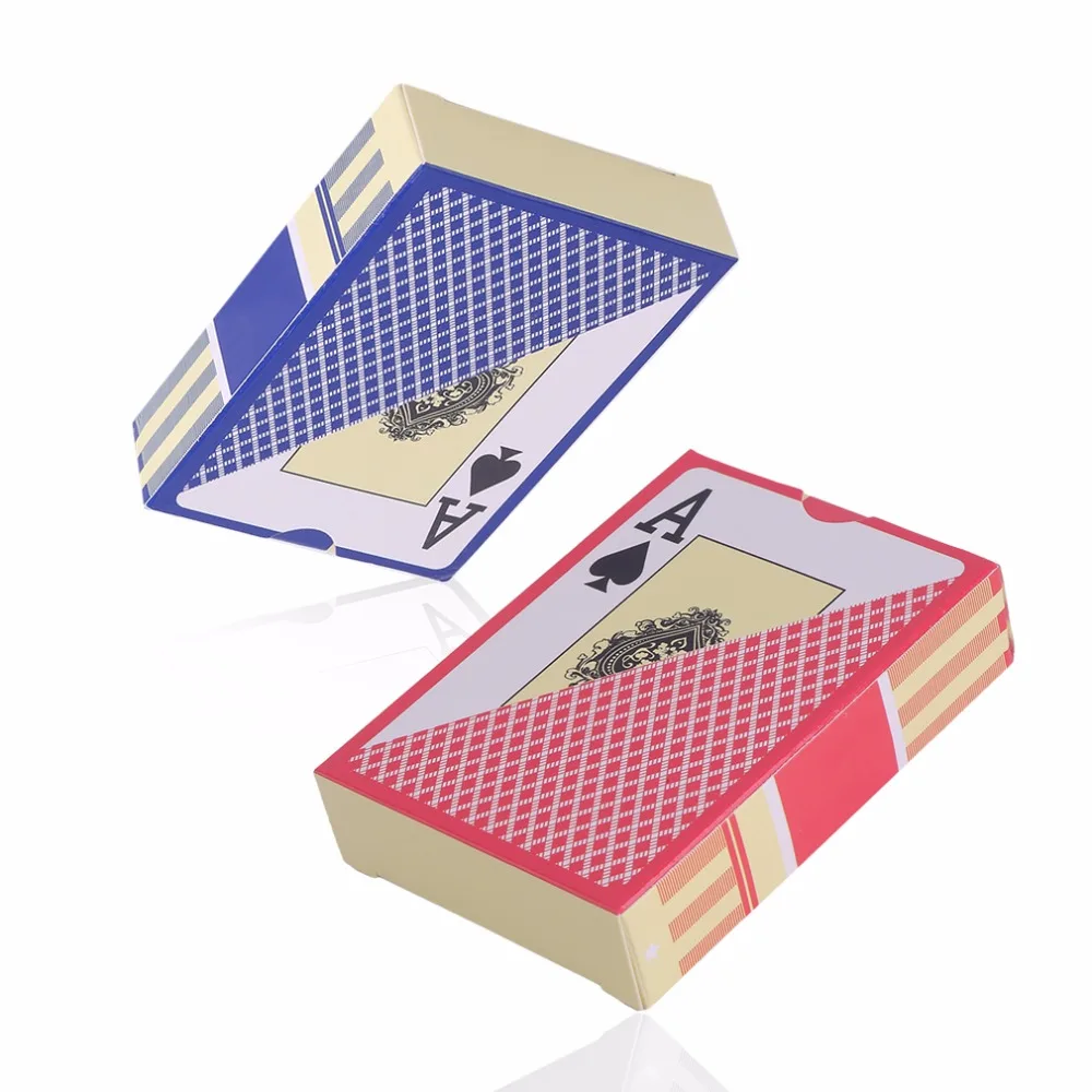 Водонепроницаемый Прочный ПВХ скраб Тип пластиковые игральные карты Новинка