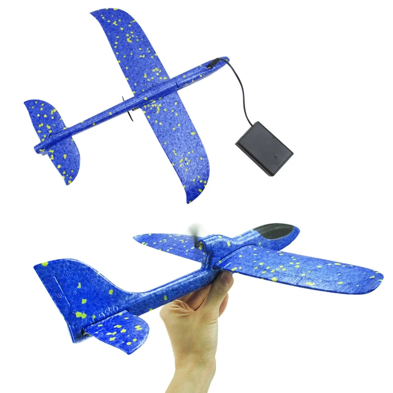33 5 см электрическая ручная зарядка самолета EPP пена Gyroplane Glider Детская DIY модель
